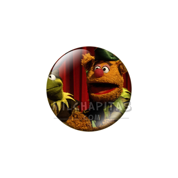 Chapa de Teleñecos: Gustavo y Fozzie (Robin Hood)