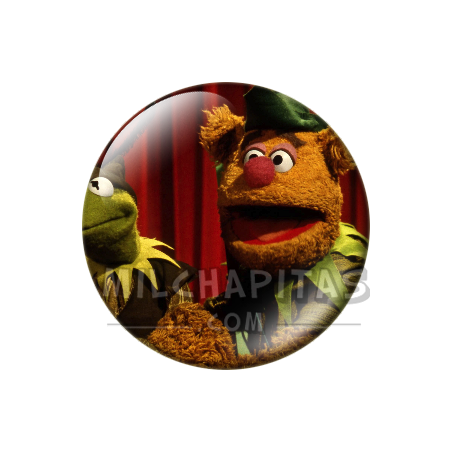 Chapa de Teleñecos: Gustavo y Fozzie (Robin Hood)