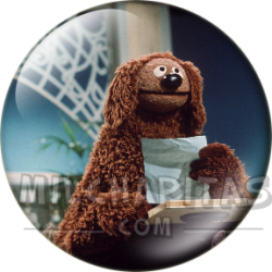 Chapa de Teleñecos: Rowlf (Con un Poema)