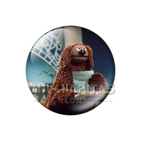 Chapa de Teleñecos: Rowlf (Con un Poema)