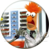 Chapa de Teleñecos: Beaker (Con el Conejo Robot)