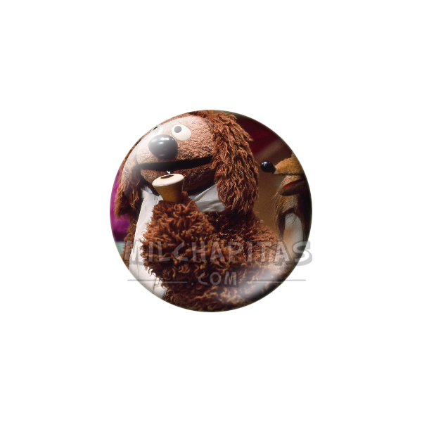 Chapa de Teleñecos: Rowlf (Con Pipa)