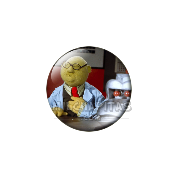 Chapa de Teleñecos: Bunsen (Con el Robot)
