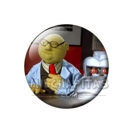 Chapa de Teleñecos: Bunsen (Con el Robot)