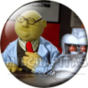 Chapa de Teleñecos: Bunsen (Con el Robot)