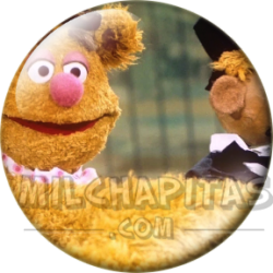 Chapa de Teleñecos: El Oso Fozzie (Sonriendo)