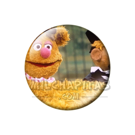 Chapa de Teleñecos: El Oso Fozzie (Sonriendo)