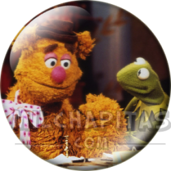 Chapa de Teleñecos: Fozzie y Gustavo (Entre Bastidores)