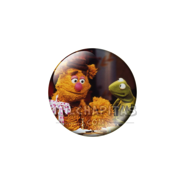 Chapa de Teleñecos: Fozzie y Gustavo (Entre Bastidores)
