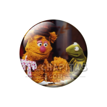Chapa de Teleñecos: Fozzie y Gustavo (Entre Bastidores)