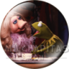 Chapa de Teleñecos: Peggy y Gustavo (Con Plumas)