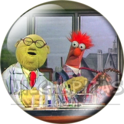 Chapa de Teleñecos: Bunsen y Beaker (En el Laboratorio)