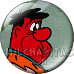 Chapa de Los Picapiedra: Pedro Picapiedra