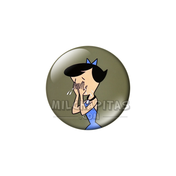 Chapa de Los Picapiedra: Betty Mármol (Llorando)