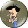 Chapa de Los Picapiedra: Betty Mármol (Llorando)