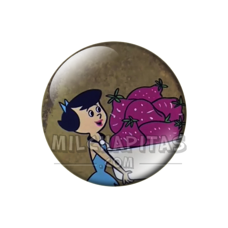 Chapa de Los Picapiedra: Betty Mármol