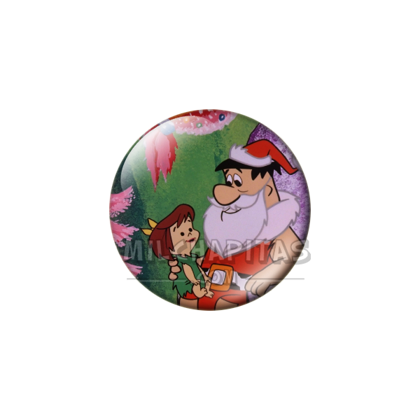 Chapa de Los Picapiedra: Pedro Picapiedra (De Papá Noel)