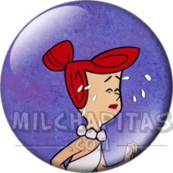 Chapa de Los Picapiedra: Vilma Picapiedra (Llorando)