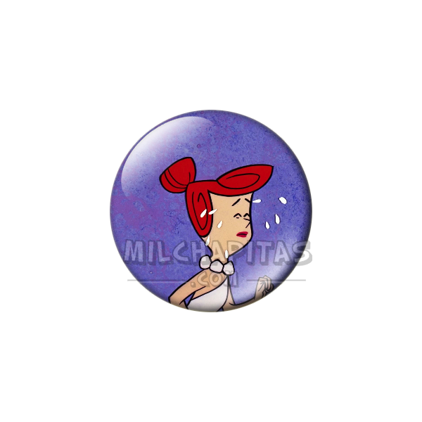 Chapa de Los Picapiedra: Vilma Picapiedra (Llorando)