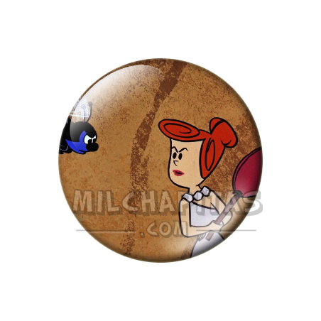 Chapa de Los Picapiedra: Vilma Picapiedra (Enfadada)