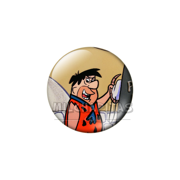 Chapa de Los Picapiedra: Pedro Picapiedra (Risa Pícara)