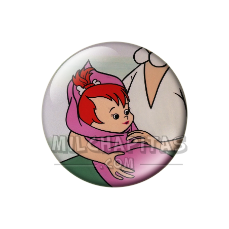 Chapa de Los Picapiedra: Pebbles (Recién Nacida)