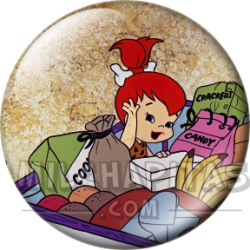 Chapa de Los Picapiedra: Pebbles (Con la Compra)