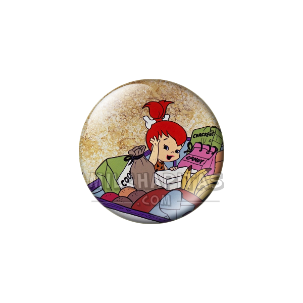 Chapa de Los Picapiedra: Pebbles (Con la Compra)