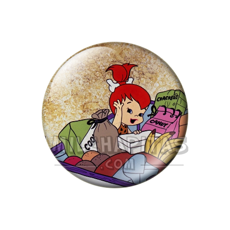 Chapa de Los Picapiedra: Pebbles (Con la Compra)