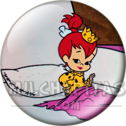 Chapa de Los Picapiedra: Pebbles