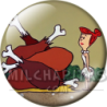 Chapa de Los Picapiedra: Vilma Picapiedra (Con el Asado)