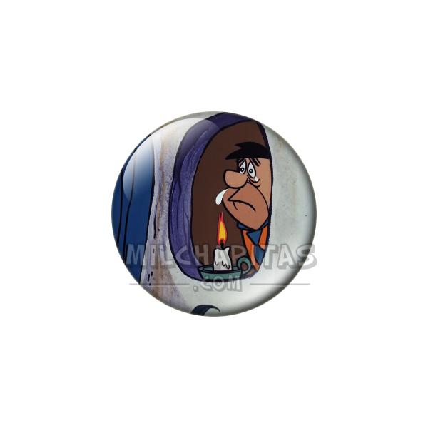 Chapa de Los Picapiedra: Pedro Picapiedra (Llorando en la Ventana)