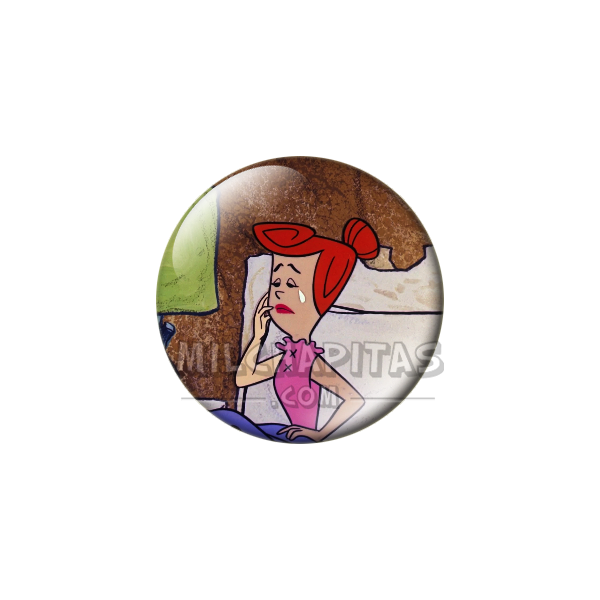 Chapa de Los Picapiedra: Vilma Picapiedra (Triste)