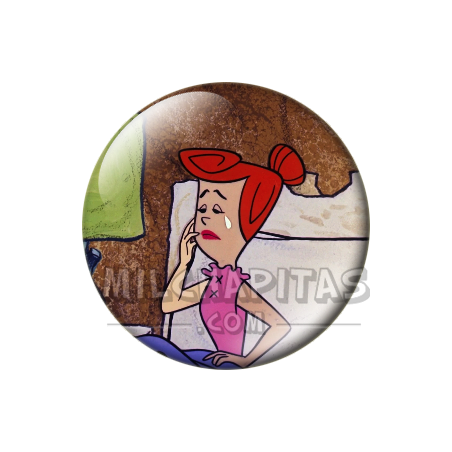 Chapa de Los Picapiedra: Vilma Picapiedra (Triste)