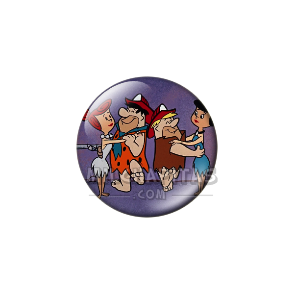 Chapa de Los Picapiedra: Pedro, Pablo, Vilma y Betty (Clase de Baile)