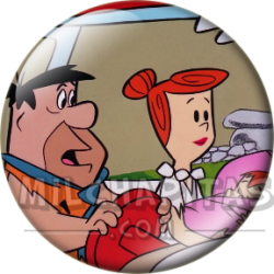 Chapa de Los Picapiedra: Pedro, Vilma y Pebbles