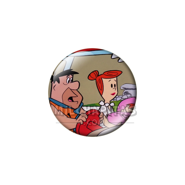 Chapa de Los Picapiedra: Pedro, Vilma y Pebbles
