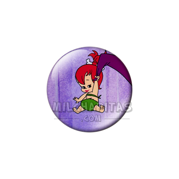 Chapa de Los Picapiedra: Pebbles (En Bañador)
