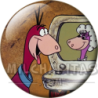 Chapa de Los Picapiedra: Dino y Sassie