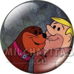 Chapa de Los Picapiedra: Pablo y Dripper