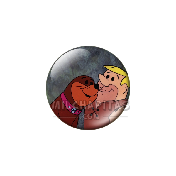 Chapa de Los Picapiedra: Pablo y Dripper
