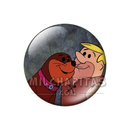 Chapa de Los Picapiedra: Pablo y Dripper