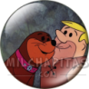 Chapa de Los Picapiedra: Pablo y Dripper