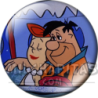 Chapa de Los Picapiedra: Pedro y Vilma (Abrazados)