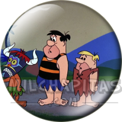 Chapa de Los Picapiedra: Pedro y Pablo (En la Isla)