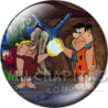 Chapa de Los Picapiedra: Pedro y Pablo (Pegados a la Bola)