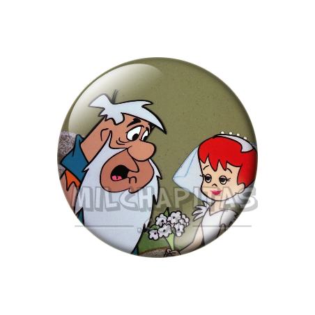 Chapa de Los Picapiedra: Pebbles (Vestida de Novia)