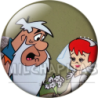 Chapa de Los Picapiedra: Pebbles (Vestida de Novia)