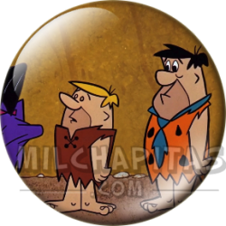 Chapa de Los Picapiedra: Pedro y Pablo (Hablando)