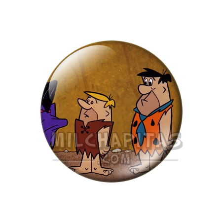 Chapa de Los Picapiedra: Pedro y Pablo (Hablando)
